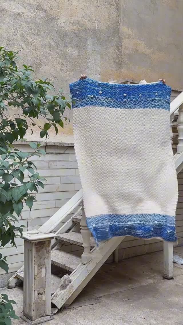 فرش مراکشی دستباف پشمی