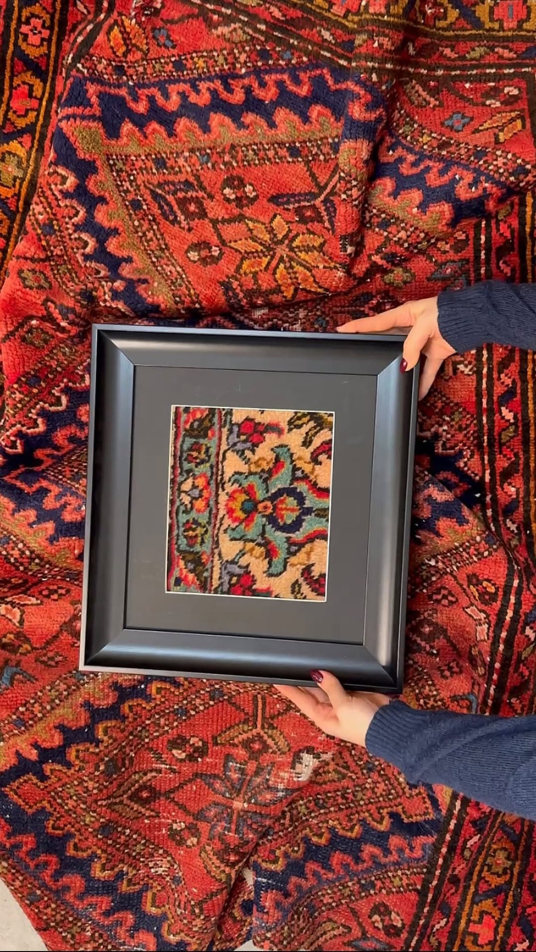 تابلو دکوراتیو فرش دستبافت