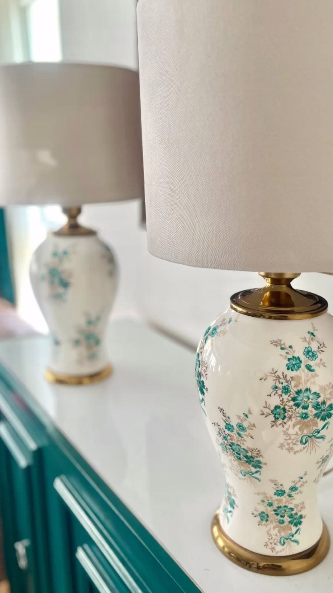 آباژور رومیزی سرامیکی دست ساز در طرحهای متنوع