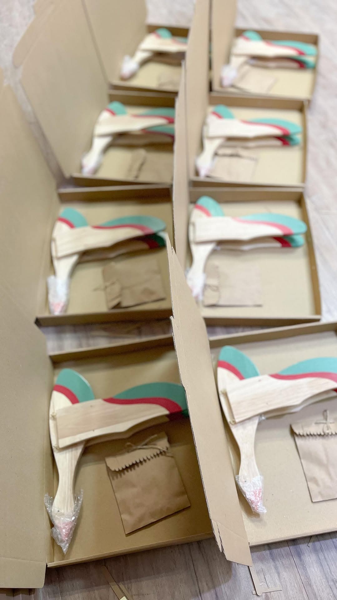 پرنده چوبی متحرک دارک مدل مرغابی