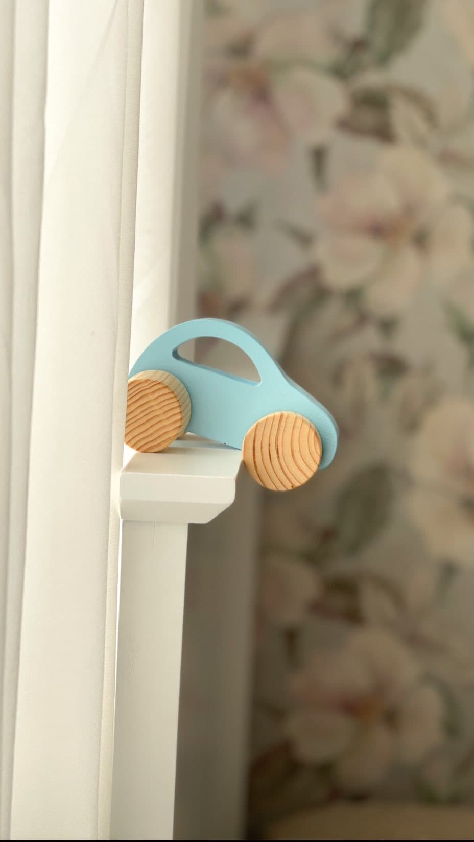 ماشین چوبی اسباب بازی کودک طرح کلاسیک