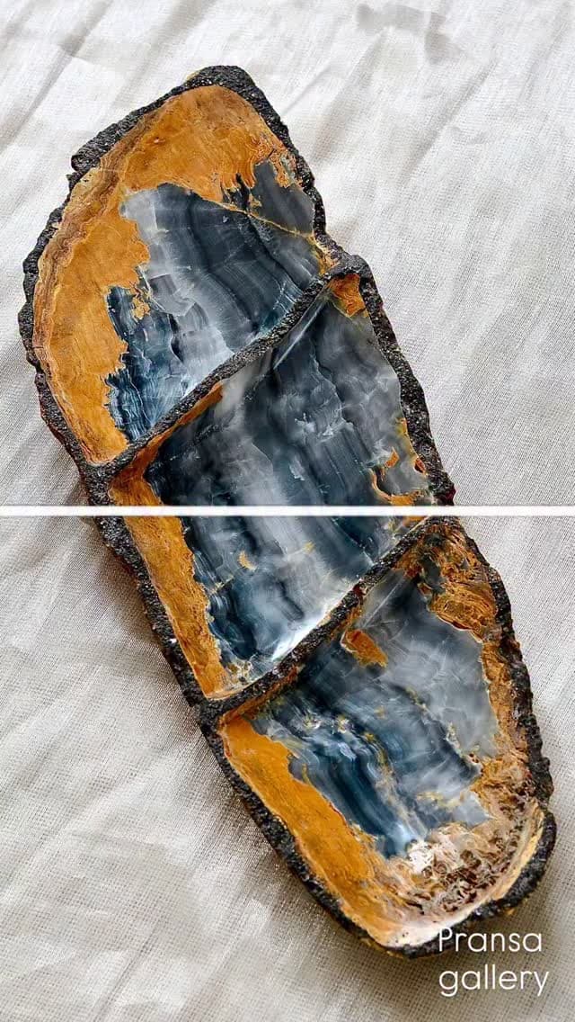 ظروف دکوری سنگ مرمر دست‌ساز طرح طبیعت