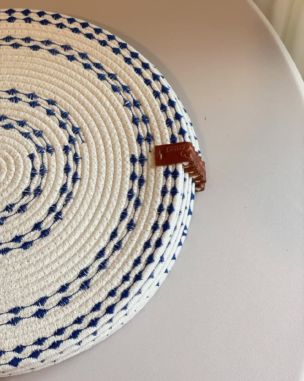 زیر بشقابی زیور دوخت