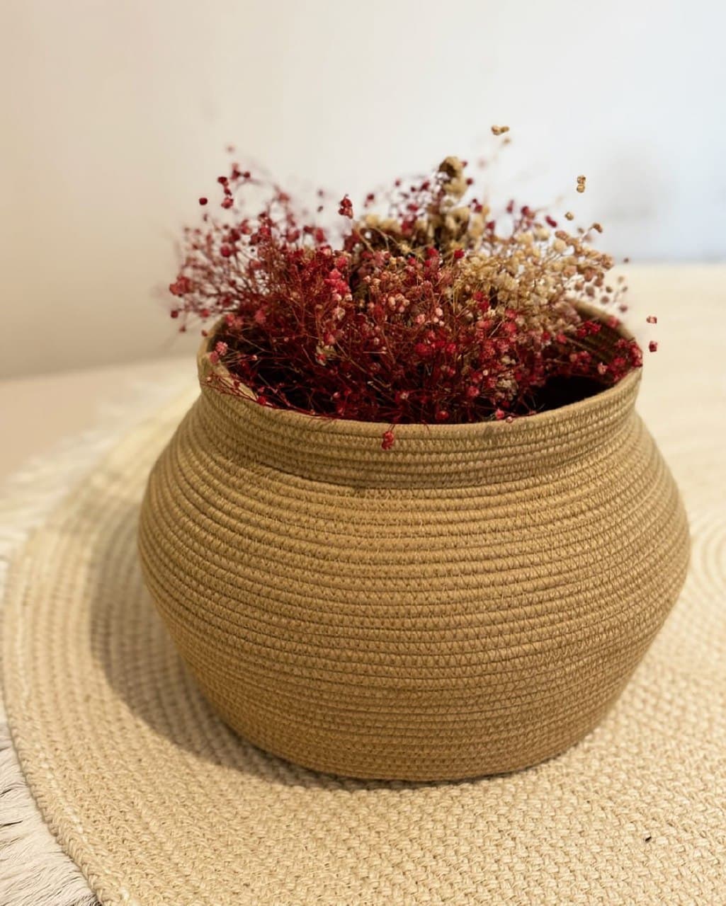 گلدان قیطانی دستساز