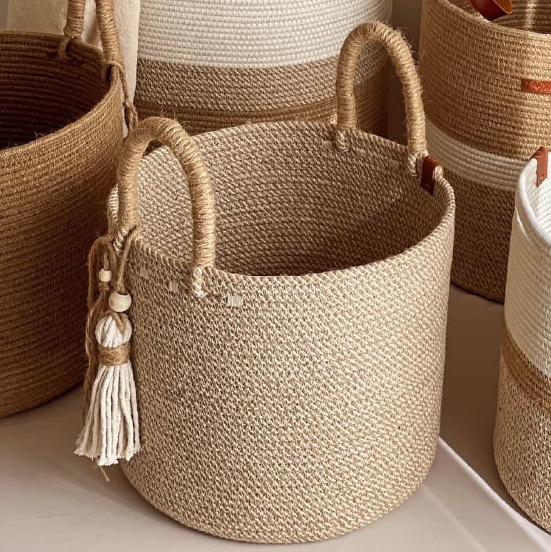 سبد نظم دهنده قیطانی دسته دار