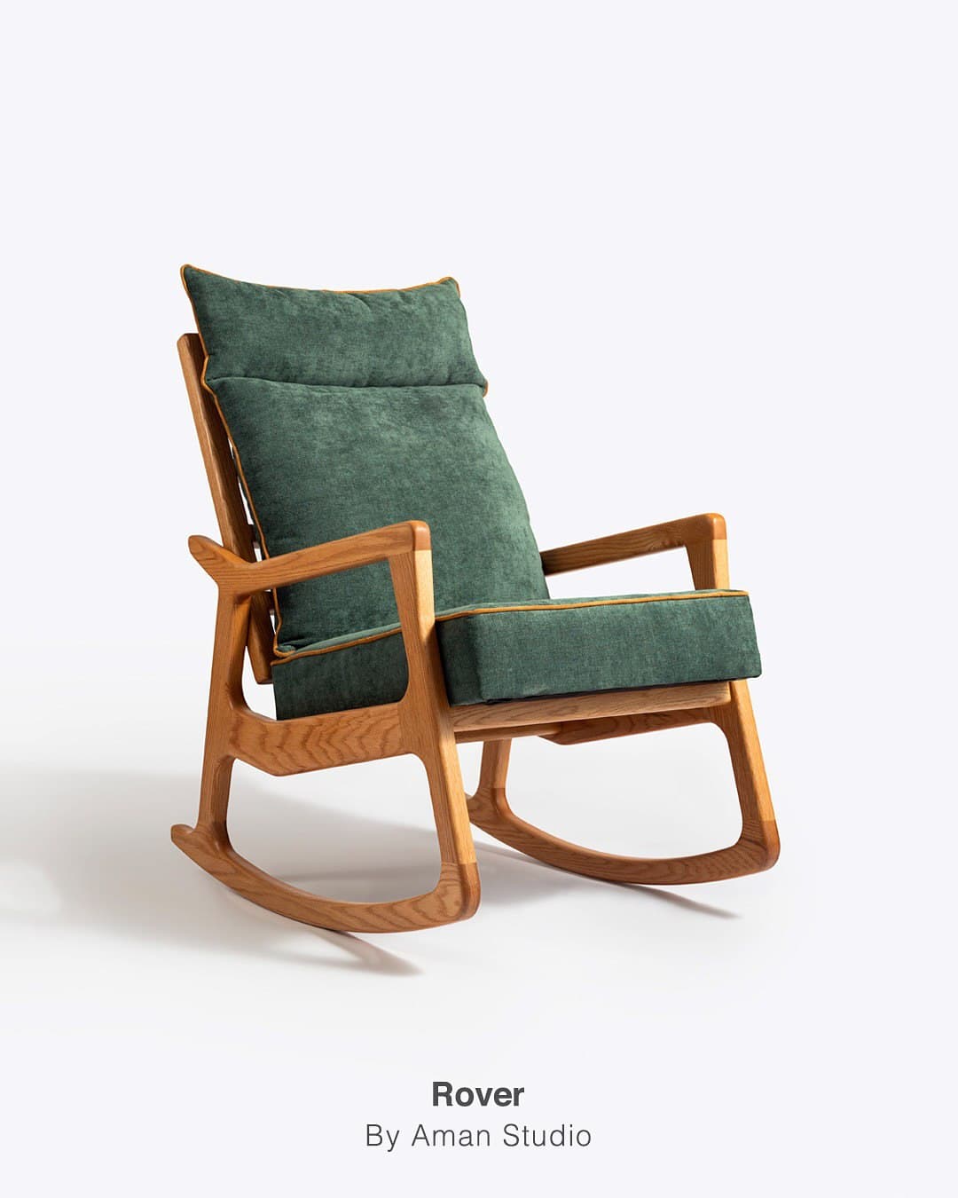صندلی راکینگ چوبی مدل Rover