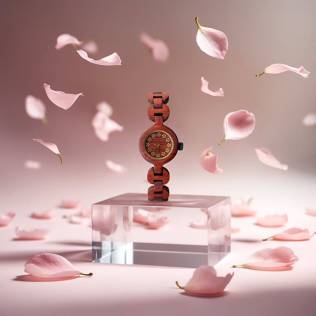 ساعت چوبی مدل پرنسس