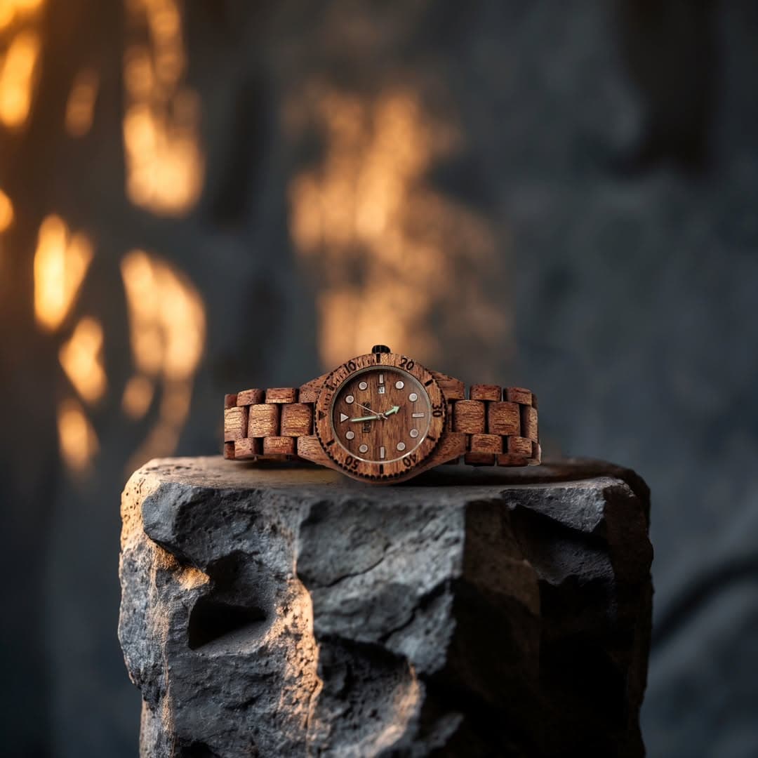 ساعت مچی چوبی مدل آرونا ۳
