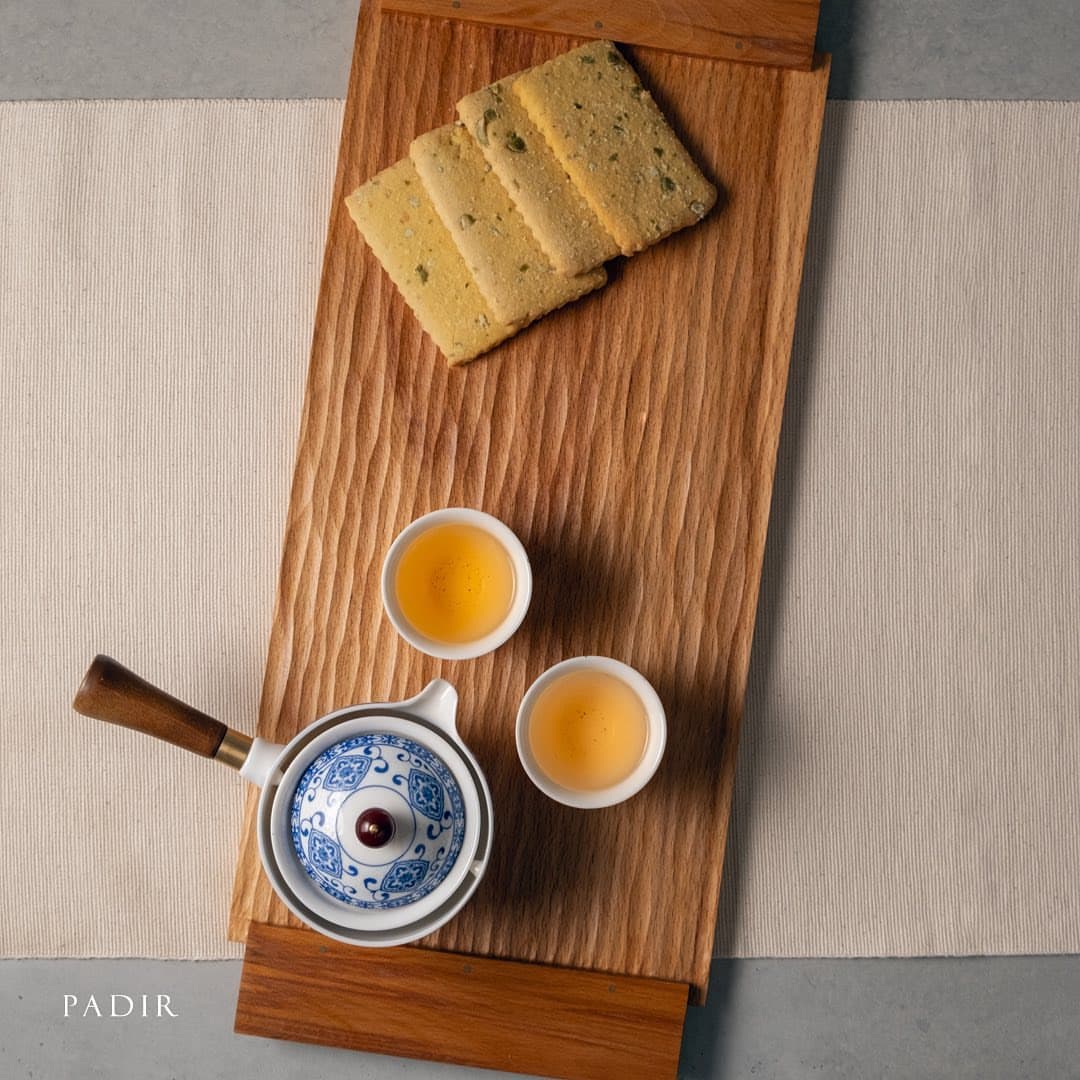 تخته سرو چوبی راش با پین برنجی