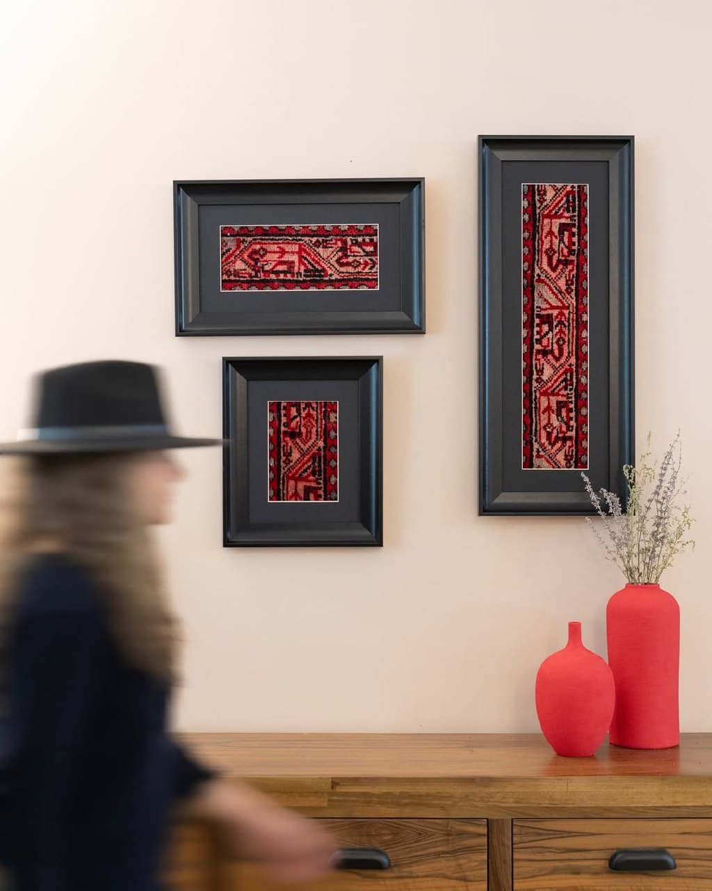 تابلو فرش دستبافت دکوراتیو