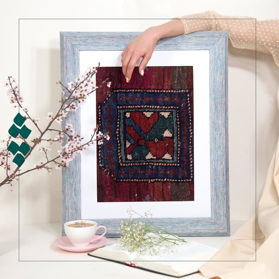 تابلو فرش دستبافت آنتیک ویست