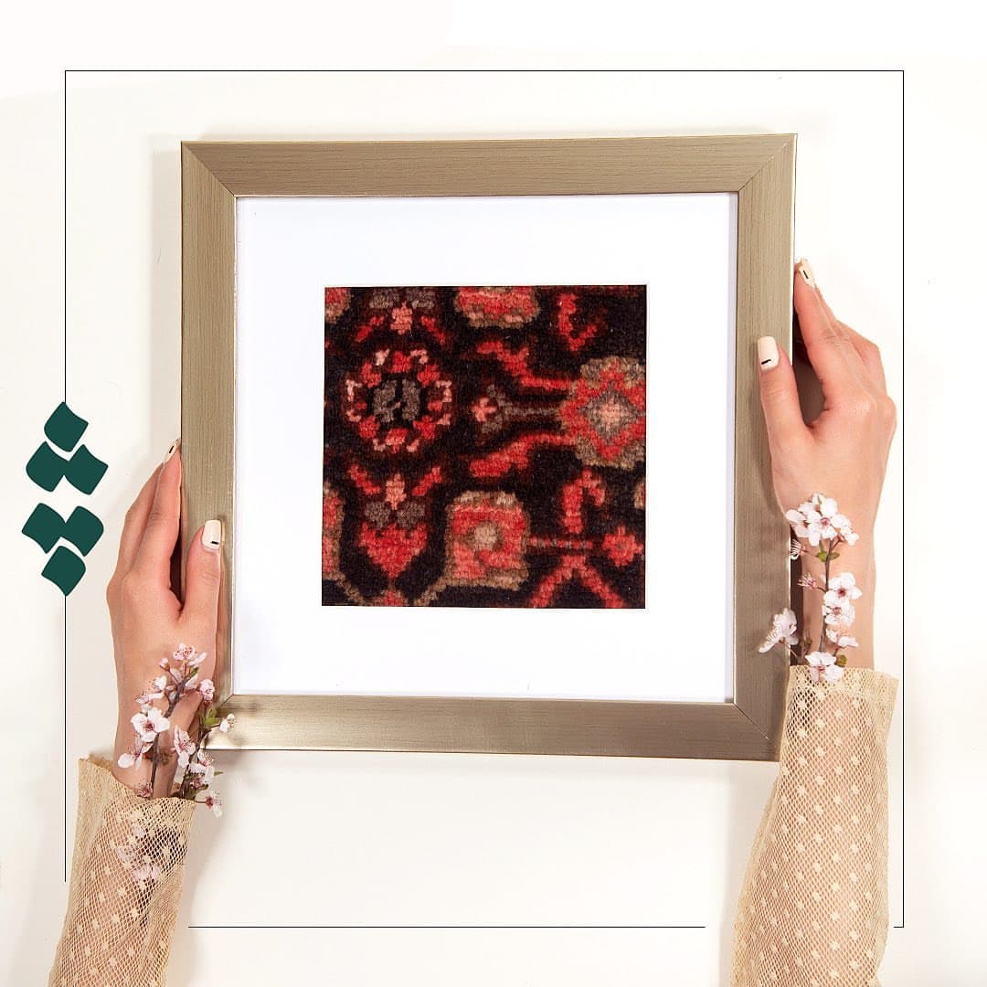 قاب فرش آنتیک حسین آباد همدان