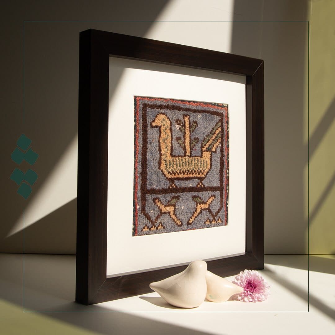 تابلو فرش دستبافت بختیار