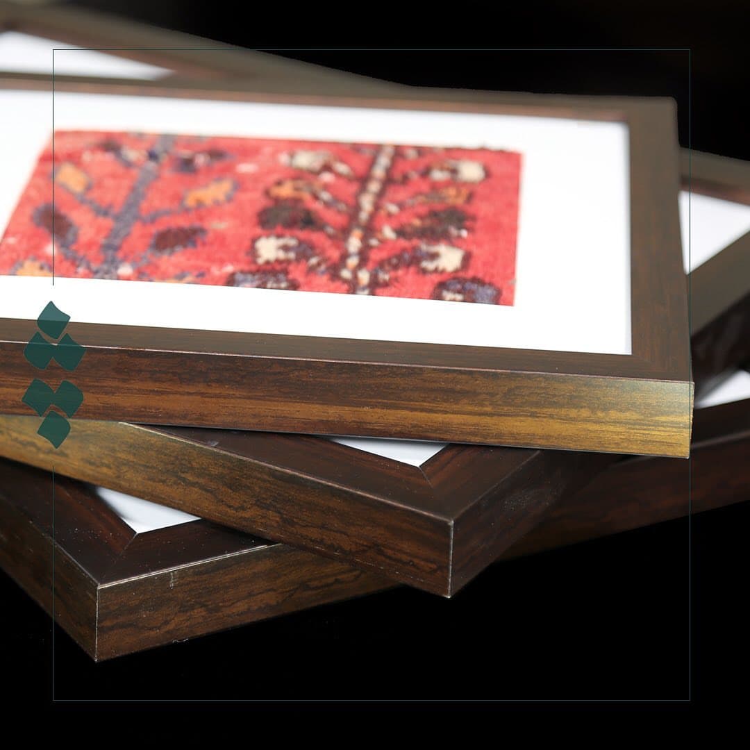 قاب فرش دستبافت آنتیک شیراز