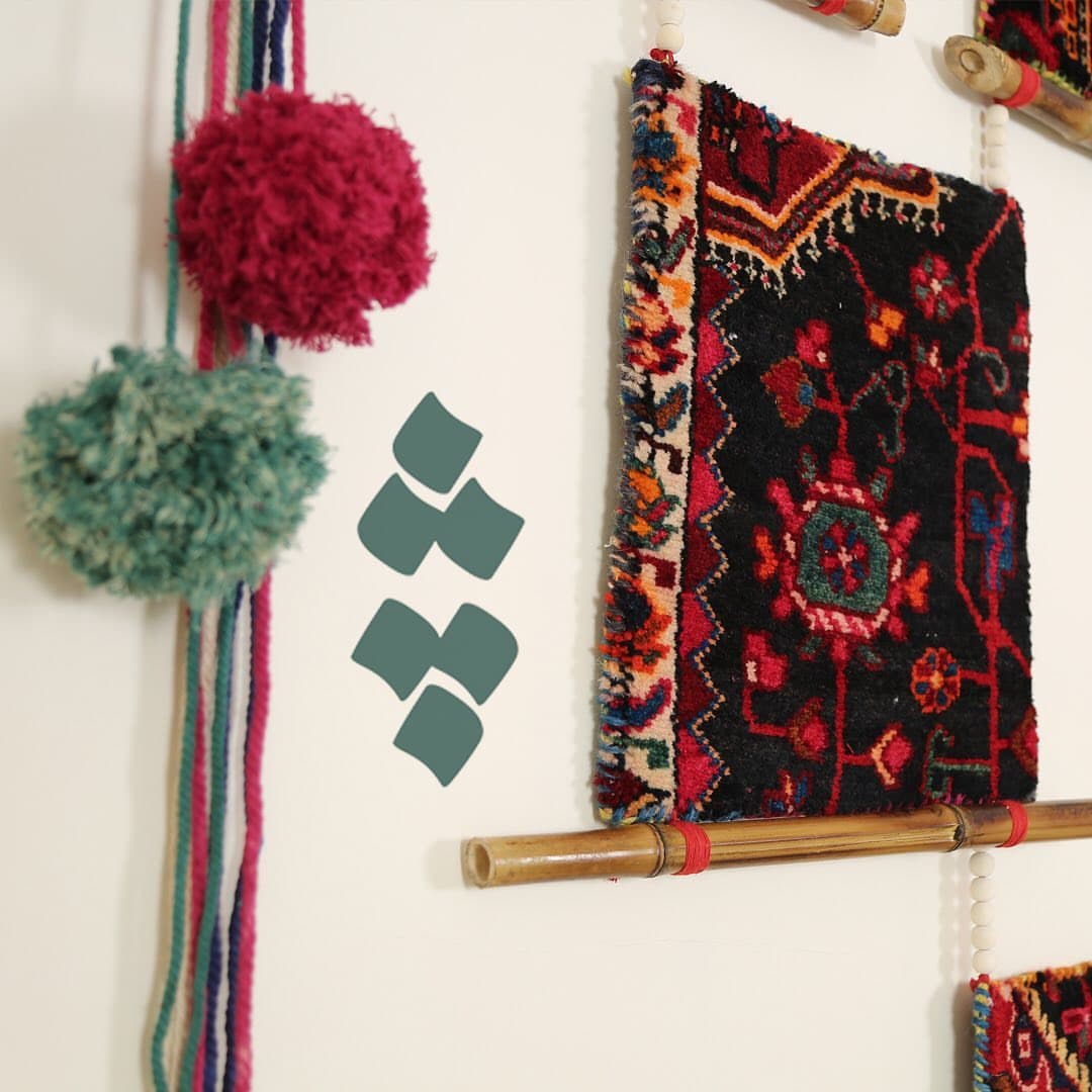 بوم فرش چهل تکه چله