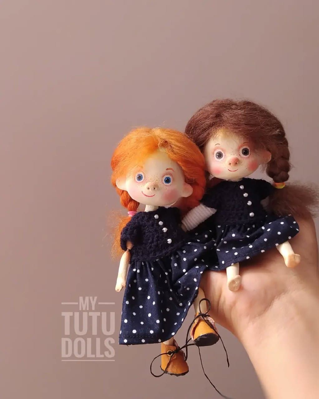 عروسک دست ساز کلکسیونی یواشکی با پک کامل اکسسوری