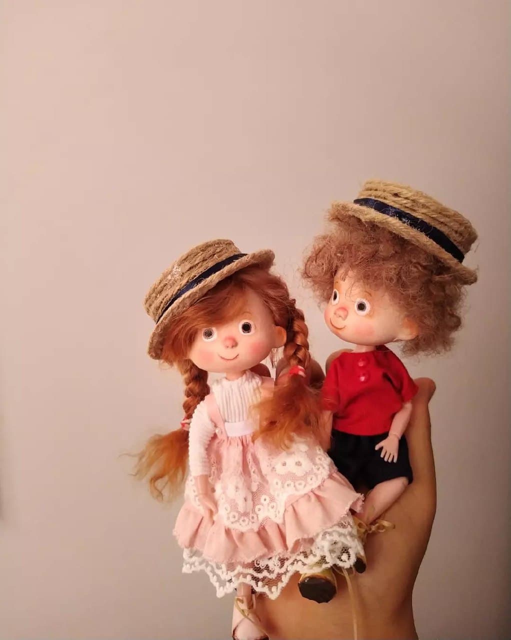 عروسک دست ساز کلکسیونی مدل یواشکی