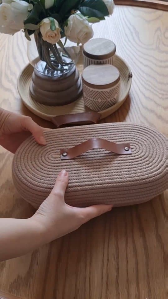 ست سه تکه باکس نظم دهنده قیطانی دستباف